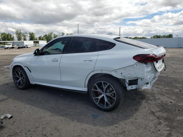 5UXCY6C07P9S08062 - 2023 BMW X6 XDRIVE40I WHITE photo 2