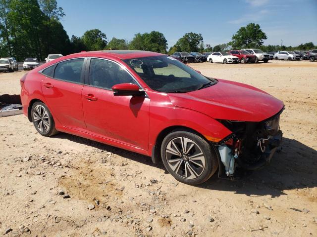 2HGFC1F77JH643035 - 2018 HONDA CIVIC EXL 红色 照片 4