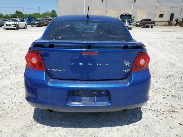 1C3CDZBG5DN594534 - 2013 DODGE AVENGER R/T BLUE photo 6