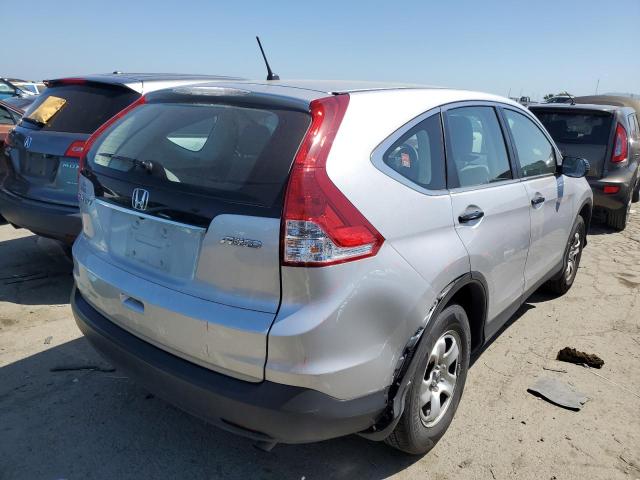 5J6RM4H36CL017870 - 2012 HONDA CR-V LX SILVER photo 3