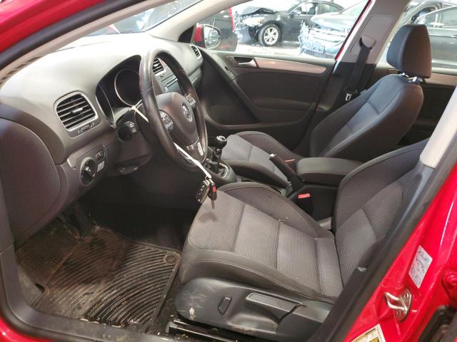 WVWNM7AJ0DW129899 - 2013 VOLKSWAGEN GOLF წითელი ფოტო 7