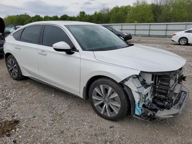 19XFL1H74NE016547 - 2022 HONDA CIVIC EXL WHITE photo 4