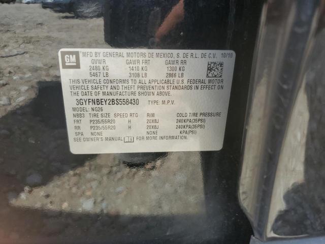 3GYFNBEY2BS558430 - 2011 CADILLAC SRX PERFORMANCE COLLECTION Қара фото 13