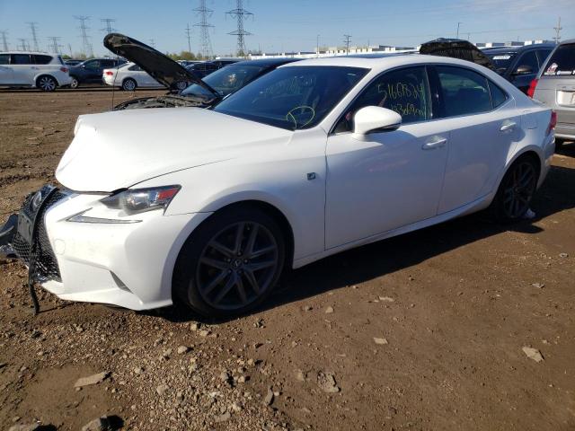 JTHCF1D22E5012950 - 2014 LEXUS IS 250 WHITE photo 1