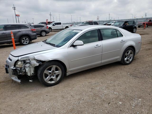 1G1ZC5E0XA4124302 - 2010 CHEVROLET MALIBU 1LT SILVER photo 1