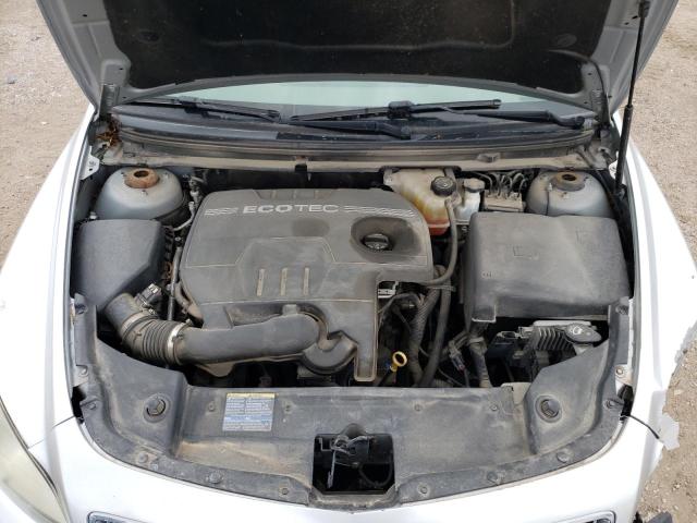 1G1ZC5E0XA4124302 - 2010 CHEVROLET MALIBU 1LT SILVER photo 11