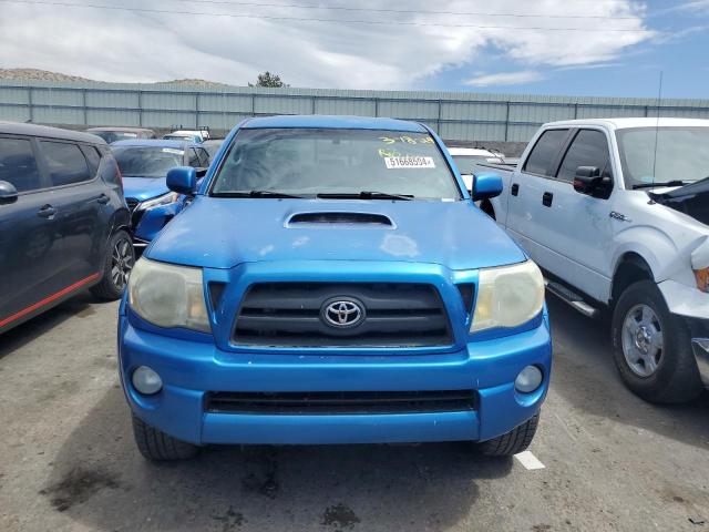5TEJU62N37Z424738 - 2007 TOYOTA TACOMA DOUBLE CAB PRERUNNER BLUE photo 5
