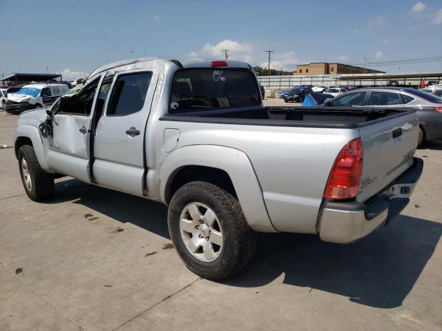 5TEJU62N55Z037928 - 2005 TOYOTA TACOMA DOUBLE CAB PRERUNNER SILVER photo 2