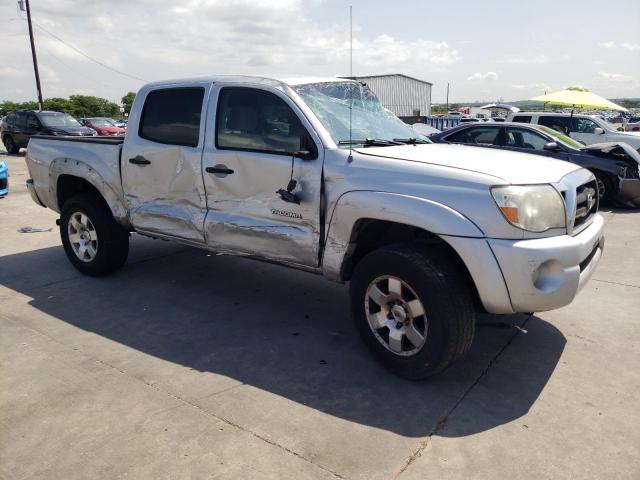 5TEJU62N55Z037928 - 2005 TOYOTA TACOMA DOUBLE CAB PRERUNNER SILVER photo 4