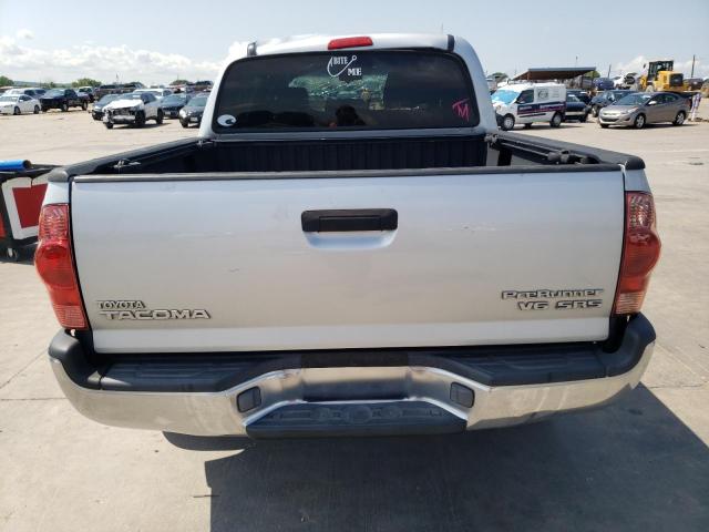 5TEJU62N55Z037928 - 2005 TOYOTA TACOMA DOUBLE CAB PRERUNNER SILVER photo 6