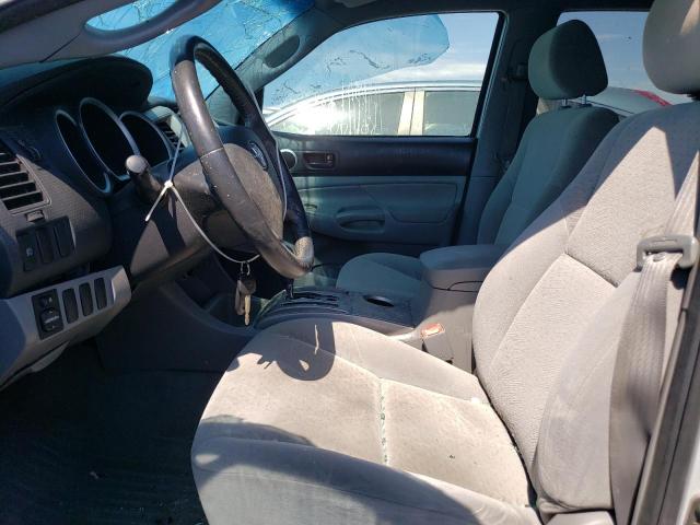 5TEJU62N55Z037928 - 2005 TOYOTA TACOMA DOUBLE CAB PRERUNNER SILVER photo 7