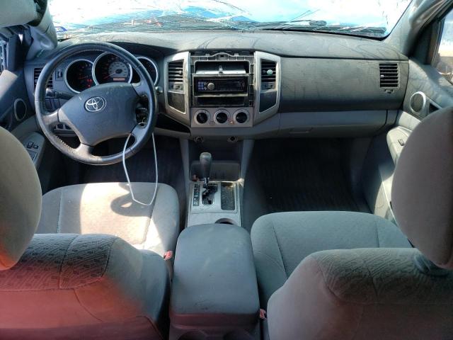 5TEJU62N55Z037928 - 2005 TOYOTA TACOMA DOUBLE CAB PRERUNNER SILVER photo 8