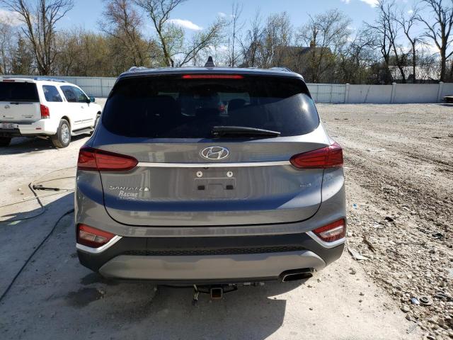 5NMS3CAD9KH001962 - 2019 HYUNDAI SANTA FE SEL GRAY photo 6