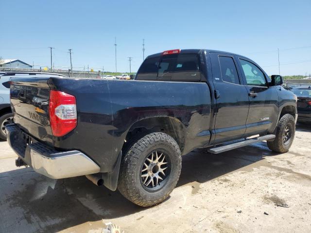 5TFUM5F10JX074630 - 2018 TOYOTA TUNDRA DOUBLE CAB SR/SR5 BLACK photo 3