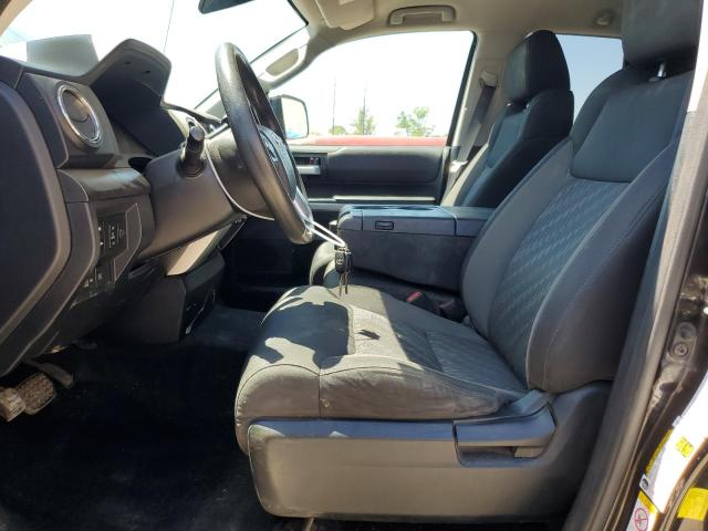 5TFUM5F10JX074630 - 2018 TOYOTA TUNDRA DOUBLE CAB SR/SR5 BLACK photo 7