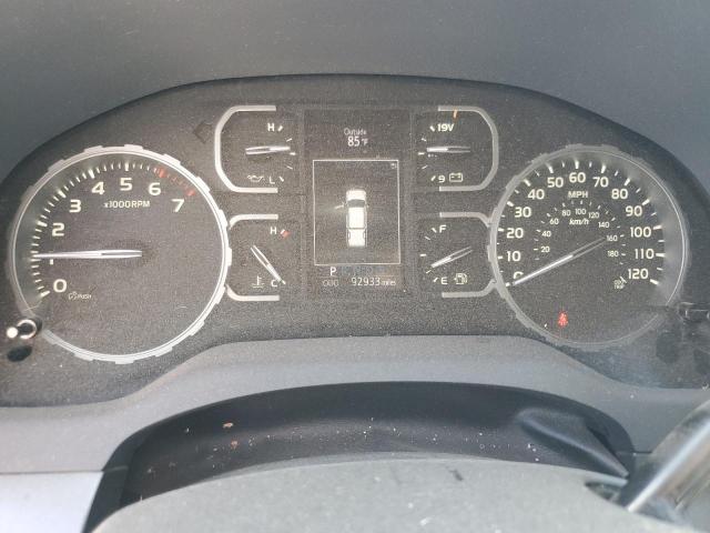 5TFUM5F10JX074630 - 2018 TOYOTA TUNDRA DOUBLE CAB SR/SR5 BLACK photo 9