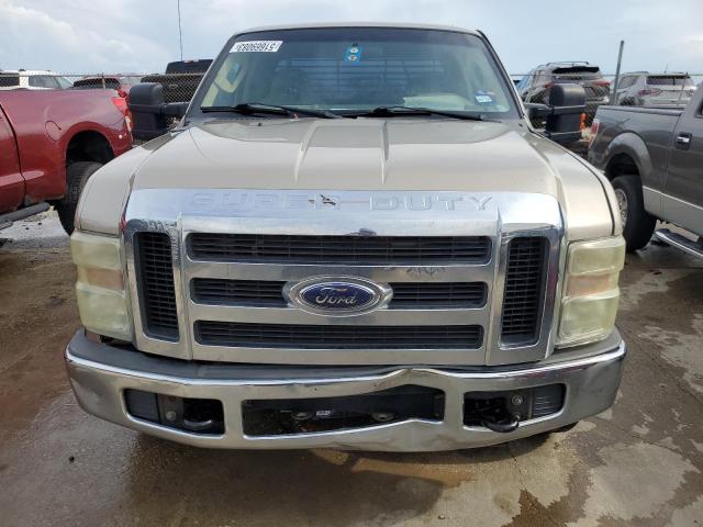 1FTNX20558ED44477 - 2008 FORD F250 SUPER DUTY GOLD photo 5