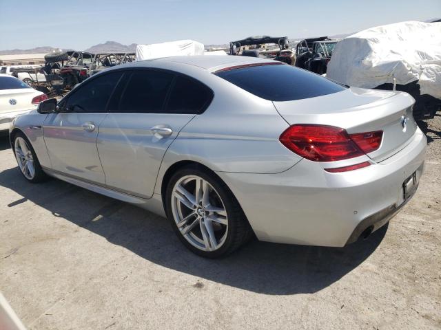 WBA6A0C57FD318064 - 2015 BMW 640 I GRAN COUPE SILVER photo 2