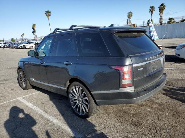 SALGV2TF4FA221740 - 2015 LAND ROVER RANGE ROVE AUTOBIOGRAPHY GRAY photo 2