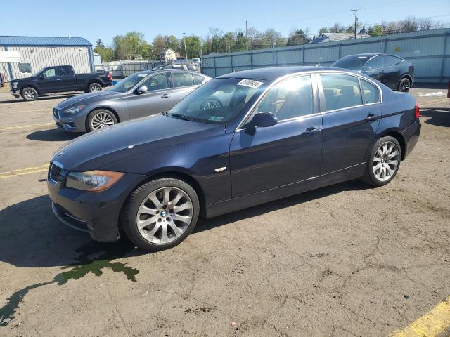 WBAVB77528NM06383 - 2008 BMW 335 I BLUE photo 1