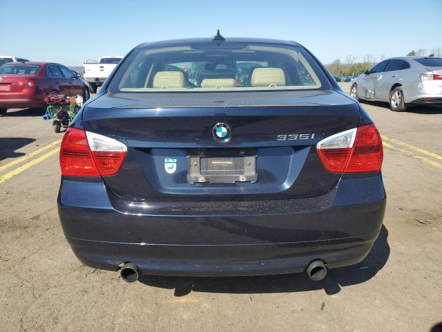 WBAVB77528NM06383 - 2008 BMW 335 I BLUE photo 6