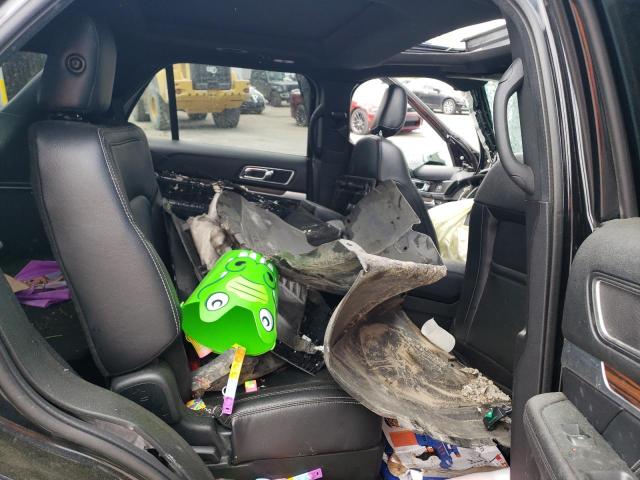 1FM5K7F82KGB13167 - 2019 FORD EXPLORER LIMITED შავი ფოტო 10