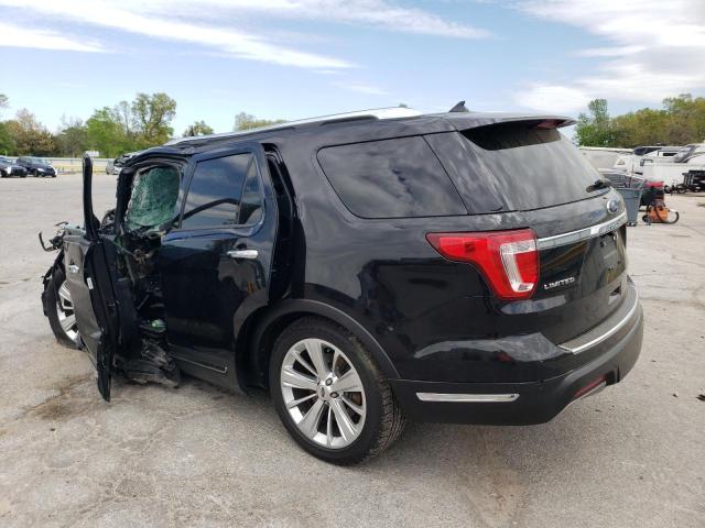 1FM5K7F82KGB13167 - 2019 FORD EXPLORER LIMITED შავი ფოტო 2