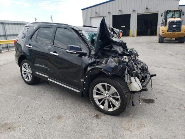 1FM5K7F82KGB13167 - 2019 FORD EXPLORER LIMITED შავი ფოტო 4