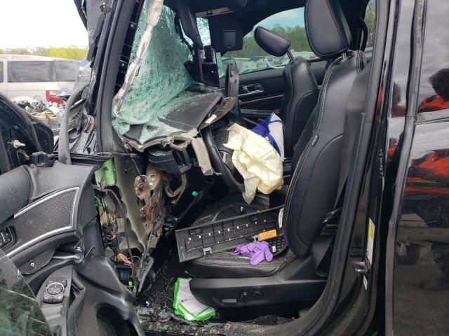 1FM5K7F82KGB13167 - 2019 FORD EXPLORER LIMITED შავი ფოტო 7