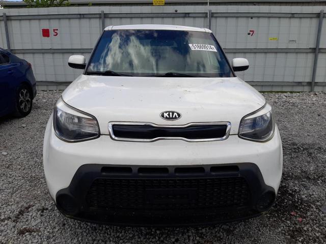 KNDJP3A52F7787318 - 2015 KIA SOUL + WHITE photo 5