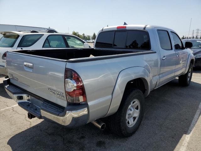 3TMKU4HN5CM033078 - 2012 TOYOTA TACOMA DOUBLE CAB PRERUNNER LONG BED SILVER photo 3