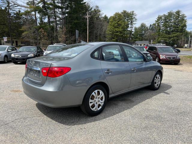 KMHDU4AD2AU156464 - 2010 HYUNDAI ELANTRA BLUE GRAY photo 4