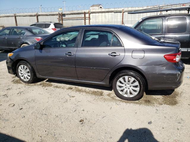 5YFBU4EE1CP003315 - 2012 TOYOTA COROLLA BASE GRAY photo 2