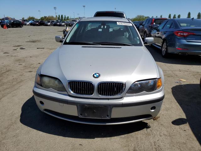 WBAAZ33404KP82527 - 2004 BMW 325 IS SULEV SILVER photo 5