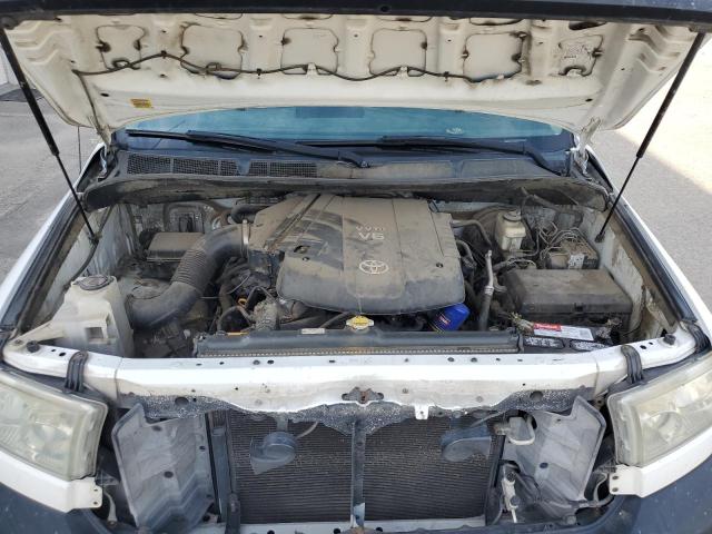 5TFLU5F10AX023172 - 2010 TOYOTA TUNDRA WHITE photo 11