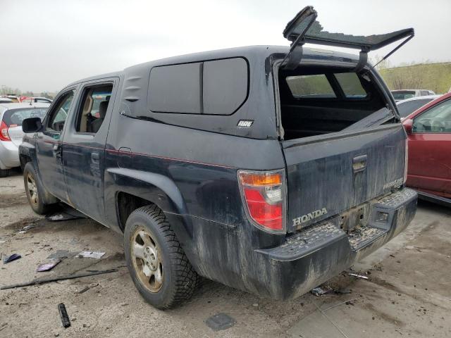 2HJYK16216H560539 - 2006 HONDA RIDGELINE RT BLACK photo 2