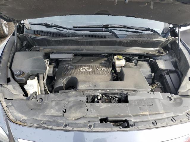 5N1AL0MM1EC545991 - 2014 INFINITI QX60 GRAY photo 11