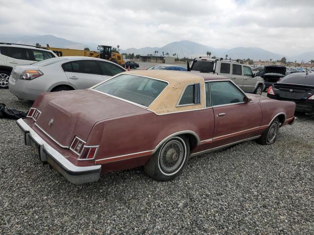 8H93H689034 - 1978 MERCURY COUGAR BURGUNDY photo 3