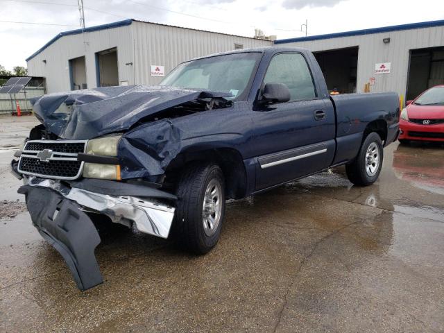 3GCEC14X56G221270 - 2006 CHEVROLET SILVERADO C1500 BLUE photo 1