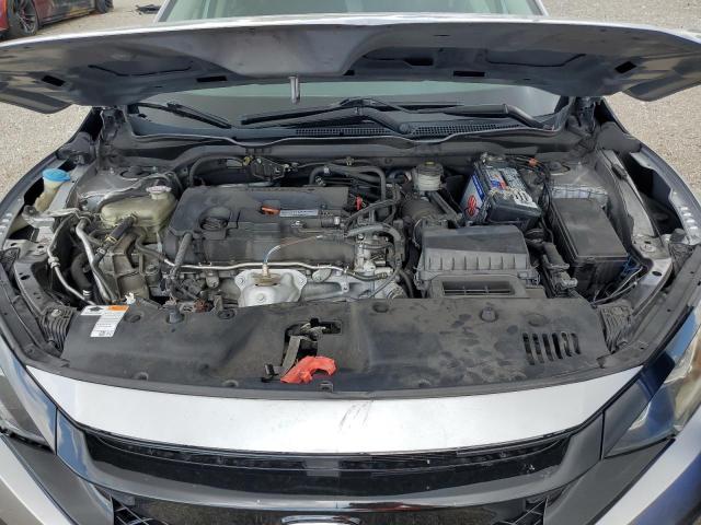 19XFC2F56JE028653 - 2019 HONDA CIVIC LX SILVER photo 11