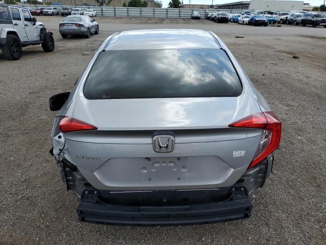 19XFC2F56JE028653 - 2019 HONDA CIVIC LX SILVER photo 6