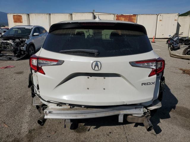 5J8TC1H76KL001880 - 2019 ACURA RDX ADVANCE WHITE photo 6