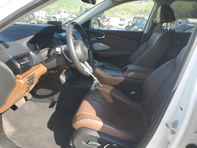 5J8TC1H76KL001880 - 2019 ACURA RDX ADVANCE WHITE photo 7