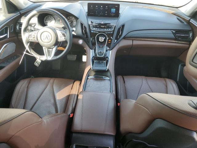 5J8TC1H76KL001880 - 2019 ACURA RDX ADVANCE WHITE photo 8