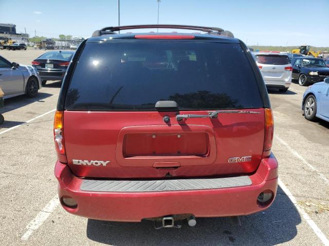 1GKDT13S742187828 - 2004 GMC ENVOY MAROON photo 6