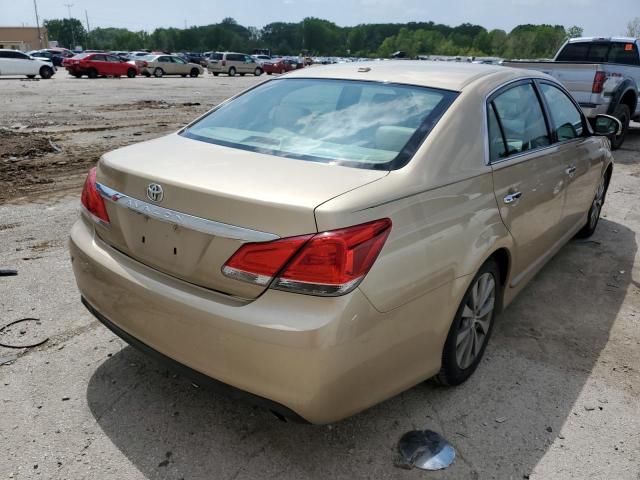 4T1BK3DB8BU393138 - 2011 TOYOTA AVALON BASE Qızıl foto 3