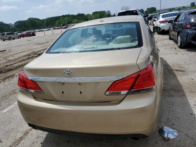 4T1BK3DB8BU393138 - 2011 TOYOTA AVALON BASE Qızıl foto 6
