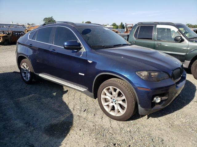 5UXFH0C58ALC66328 - 2010 BMW X6 HYBRID BLUE photo 4