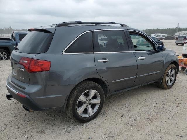 2HNYD2H63BH527941 - 2011 ACURA MDX TECHNOLOGY GRAY photo 3