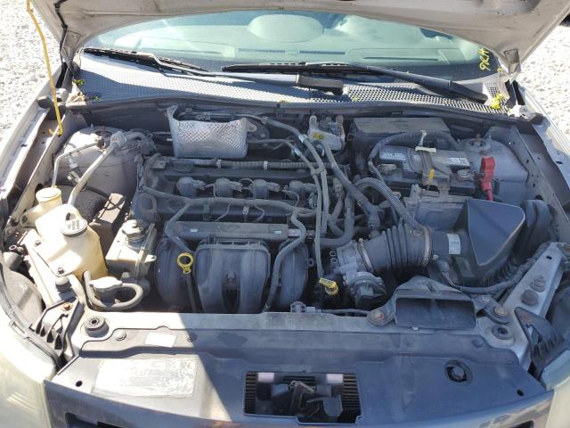 1FAHP3GN6BW107478 - 2011 FORD FOCUS SES SILVER photo 11